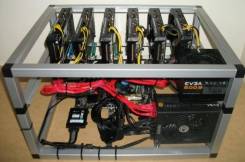 Новая ферма 6 видеокарт MSI Radeon RX 580 8Gb
