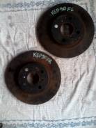 Диск тормозной. Toyota: Vios, Vitz, Prius C, iQ, Corolla Axio, Porte, Passo Sette, Probox, EQ EV, Yaris, Spade, Corolla Fielder, Succeed, Belta, Aqua...