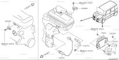Датчик детонации. Nissan: X-Trail, Presage, Avenir, NV200, Almera, Sunny, Micra C+C, Bluebird Sylphy, Cube, Micra, Tino, Tiida Latio, Dualis, Qashqai...