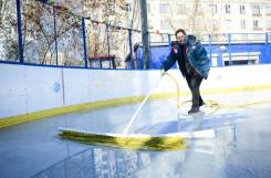 Заливка спортивных площадок