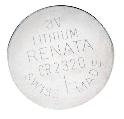 Литиевый элемент питания (батарейка) Renata CR2320, новый, в наличии ...