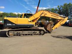 Hyundai R220LC-9S. Экскаватор гусеничный , б/у (2014 г. в., 5900 м. ч. ), 1,00 куб. м.