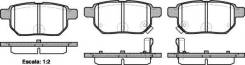 Колодки дисковые з.\ Toyota Auris 1.4VVT-i -2.2D 07>/Yaris 1.0VVT-i 06>