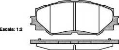 Колодки дисковые п.\ Toyota RAV4 2.4 06>