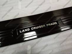 Накладка на бампер. Toyota Land Cruiser Prado, GDJ150, GDJ150L, GDJ150W, GRJ150, GRJ150L, GRJ150W, GRJ151W, KDJ150, KDJ150L, LJ150, TRJ12, TRJ150, TRJ...