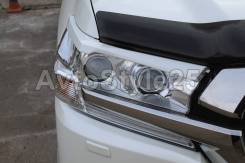 Накладка на фару. Toyota Land Cruiser, GRJ200, J200, URJ200, URJ202, URJ202W, UZJ200, UZJ200W, VDJ200 Двигатели: 1URFE, 1VDFTV