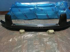 Накладка на бампер. Toyota Land Cruiser Prado, GDJ150, GDJ150L, GDJ150W, GRJ150, GRJ150L, GRJ150W, GRJ151W, KDJ150, KDJ150L, LJ150, TRJ120, TRJ150, TR...