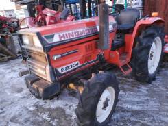 Hinomoto E2304. Японский мини трактор с фрезой