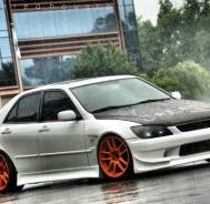 Порог пластиковый. Toyota Altezza