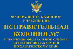 Психолог. ФКУ ИК-7 УФСИН России по Хабаровском краю. Улица Павловского 12
