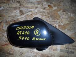 Зеркало заднего вида боковое. Toyota Caldina, ST210, ST210G