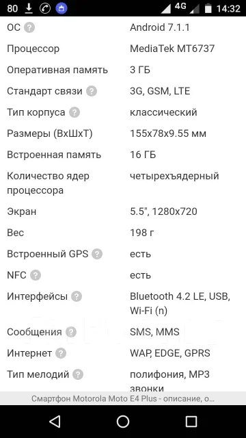Moto E4 Plus. �/� ����