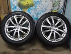 Продам Стильные под Чёр. Хром колёса Nissan Skyline V36+Лето 225/55R17. 7.5x17" 5x114.30 ET45