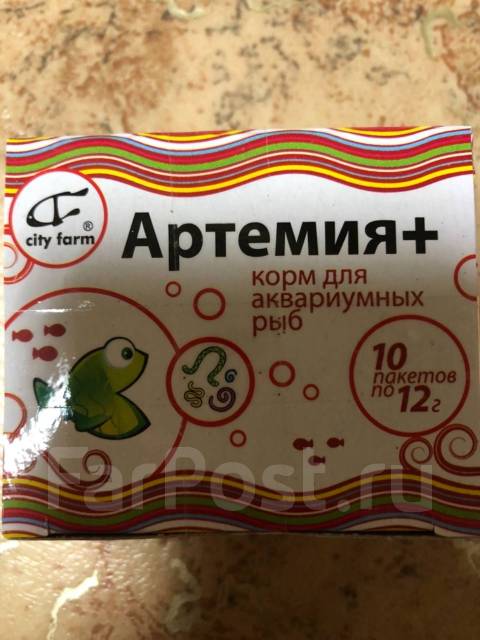 Корм для мальков «Артемия+», в наличии. Цена: 150₽ во Владивостоке