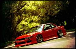 Обвес кузова аэродинамический. Nissan Silvia, S13