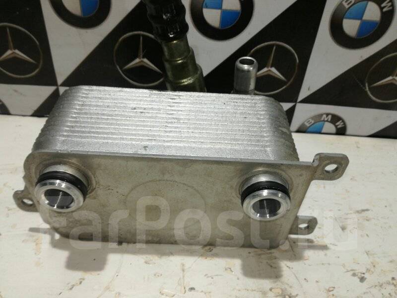 Масляный радиатор м54 BMW