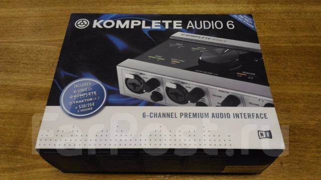 Внешняя звуковая карта native instruments komplete audio 2
