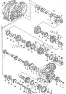 Подшипник кпп. Volkswagen: Passat, Vento, Corrado, Transporter, Jetta, Golf Audi S3, 8L1 Audi A3, 8L1 Двигатели: 1F, 1H, 1Y, 1Z, 2E, 4A, 9A, AAA, AAM...