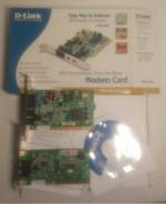 Dial-Up модем, 2 штуки (D-Link DFM-562I, Genius GM56PCI-LA)