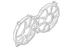 Диффузор. Nissan Teana, J32, J32K, J32R, PJ32, TNJ32 Nissan Murano, CZ51, PNZ51, TNZ51, Z51, Z51R Nissan Quest, E52 Двигатели: MR20DE, QR25DE, VQ25DE...