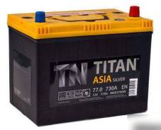 Titan. 77 А.ч., Обратная (левое)