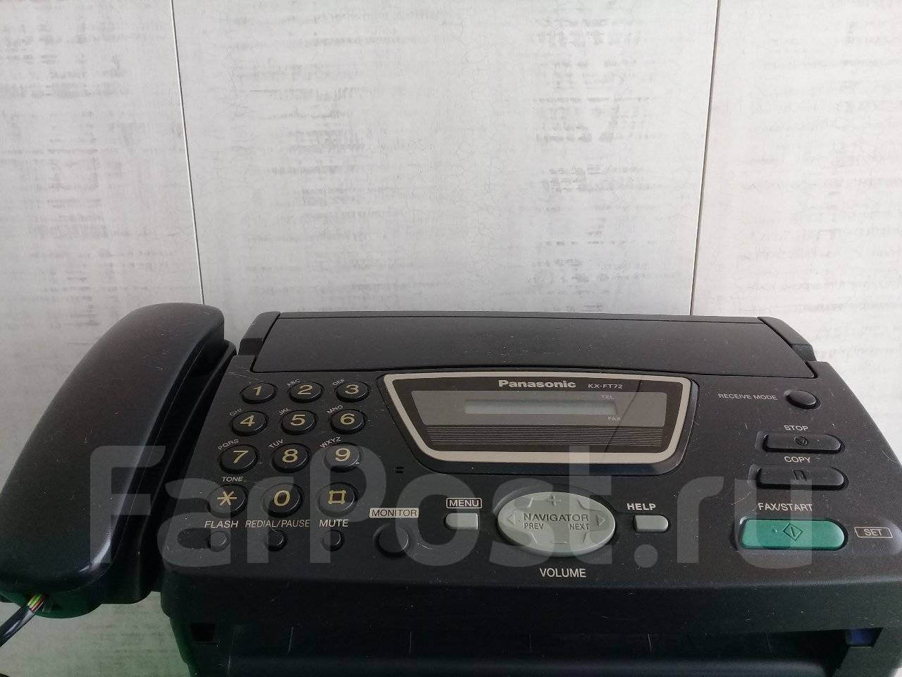 Факс panasonic инструкция kx ft908