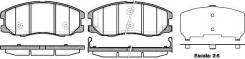 Колодки дисковые п.\ Opel Antara, Chevrolet Captiva 2.0/2.0CDTi/2.4/3.2 06>