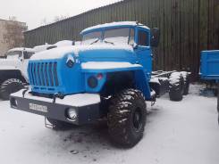 Урал. Шасси 6х6 длиннобазовое пробег 11 тыс км, 115 000 куб. см., 12 000 кг.