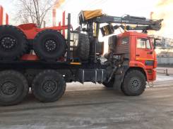 КамАЗ 43118-46. Новые лесовозы Камаз, 2019 г. в. с КМУ Палфингер VM10L74 в наличии, 1 100 куб. см., 12 000 кг.