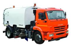 Кургандормаш КО-318F. КО-318 на шасси Камаз-53605 (оборудование FAUN Sympajet 6R/L) пылесос