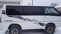 Наклейка. Mitsubishi Delica