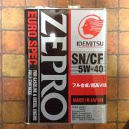 Idemitsu Zepro. Вязкость SAE 5W-40, синтетическое