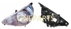 Фара. Honda Jazz Honda Fit Двигатели: L12A1, L12A3, L12A4, L13A1, L13A5, L13A6, L15A1