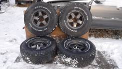 Большие колеса с Toyota Land Cruiser 100 R16. 8.5x16" 5x150.00 ET-7