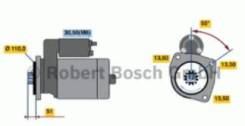 Стартер! 24V 5.5KWDAF CF/XF85/95/105IV 0 986 021 490_ Bosch 0986021490