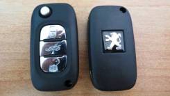 Корпус ключа зажигания PEUGEOT 3 кнопки KP023 ТИП 4 Immo-Key KP023