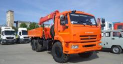 Камаз 43118 Сайгак. КМУ Камаз 43118-3027-46+Soosan SCS736LII верх. упр. +борт сталь 6.2м., 6 м.