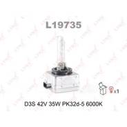 Лампа D3S 12V (35W) PK32D-5, 6000K LYNXauto L19735