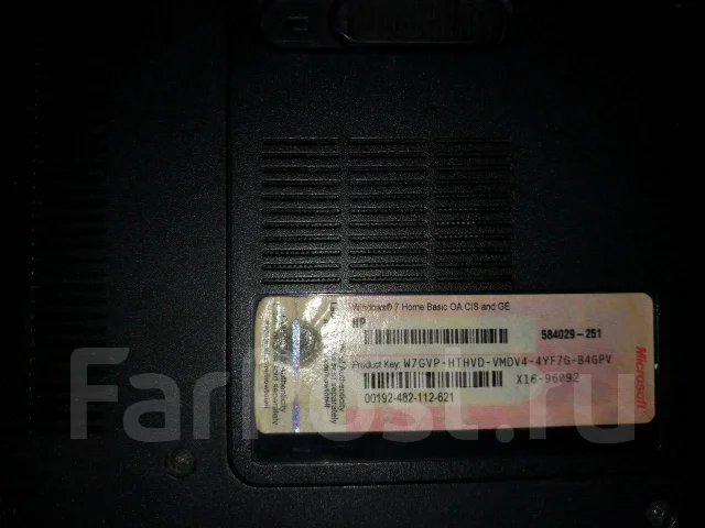 HP Pavilion dv6. 2,5����, ��� 8 ��, ���� 500���, WiFi: 1, Bluetooth: 1 ����