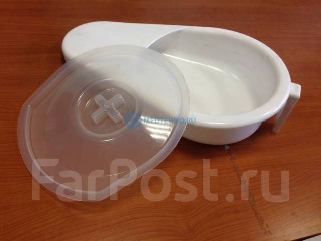 Судно подкладное с крышкой, новый, в наличии. Цена: 600 ₽ во Владивостоке