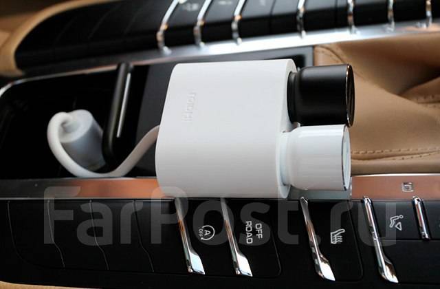 Разветвитель для прикуривателя Xiaomi Roidmi Dual Port Converter купить ...