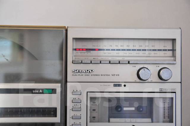 SHARP VZ−V3 Sakuragi Rui Редкий музыкальный центр Sharp VZ-V3. Вертикальный винил. С рубля