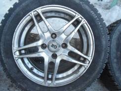 GR Racing на R14 4x100 зима Goodyear 500 175/65 в сборе. 5.5x14" 4x100.00 ET38 ЦО 67,1 мм.