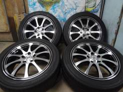 Продам Редкие Стильные колёса Lehrmeister+Лето 215/50R17Toyota, Honda. 7.0x17" 5x114.30 ET53
