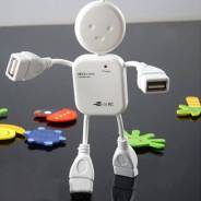 USB-ХАБ Человечек 4 Порта USB 2.0