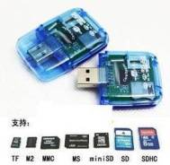 Картридер MINI CARD Reader TF/SD/M2/MS
