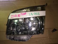 Фара. Toyota Noah, ZRR70, ZRR70G, ZRR70W, ZRR75, ZRR75G, ZRR75W Двигатели: 3ZRFAE, 3ZRFE