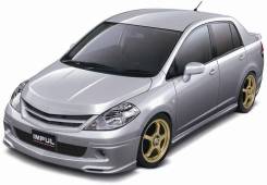 Обвес кузова аэродинамический. Nissan Tiida Latio