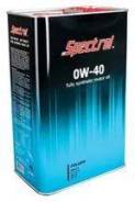 Spectrol. Вязкость 0W-40, синтетическое