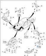 Брызговики. Kia Mentor Kia Spectra Kia Shuma Kia Sephia Двигатель D4BB